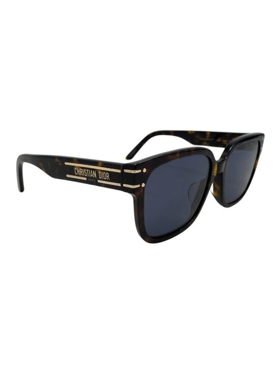Dior Sunglasses Signature Square Tortoiseshell Logo Brown Blue Eyewear main image 11